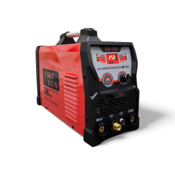 Инверторен Електрожен VikiLux TIG/MMA 250A с аргон Red