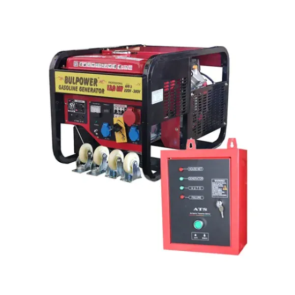 12 KW трифазен бензинов генератор за ток BULPOWER автоматизиран