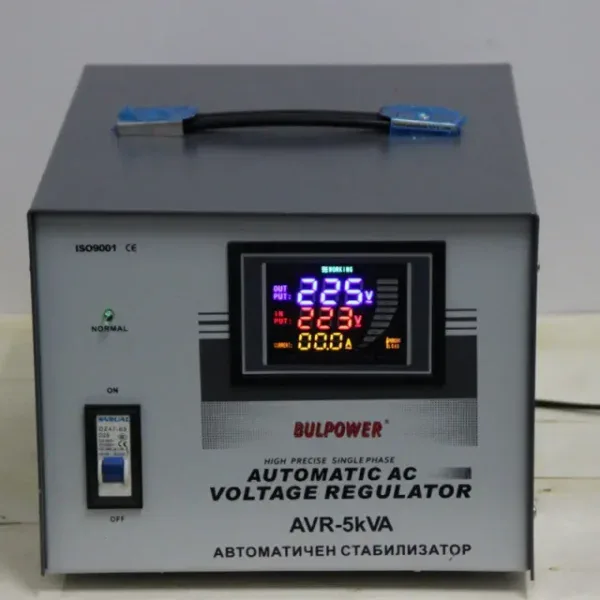 Автоматичен Стабилизатор на ток 5 kVA BULPOWER с LED дисплей
