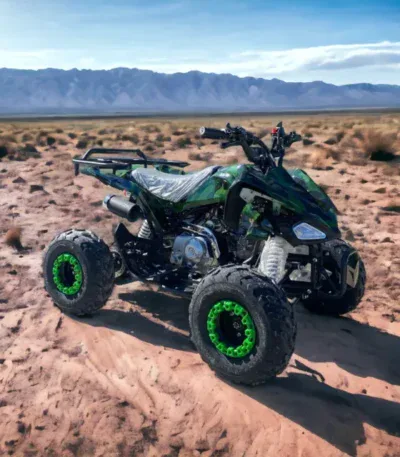 Бензиново ATV 110cc | Sport Green Camouflage - bulpower