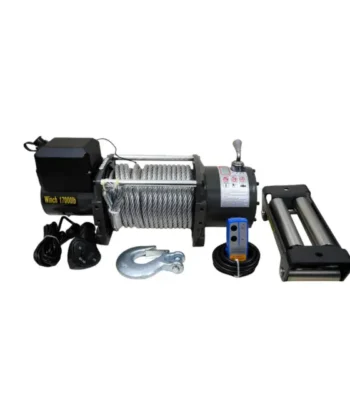 main view 1 of elektriceska lebedka maxmotors superstrong 17 000 lb 7711 kg