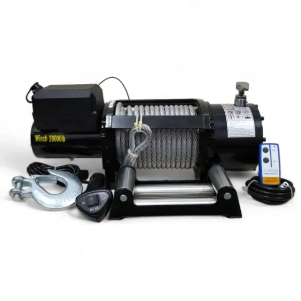 Електрическа лебедка MaxMotors SuperStrong 20 000LB - 9090 KG