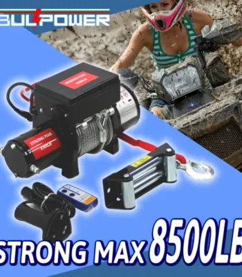 main view 1 of elektriceska lebedka strong seria max za dzipove 12 v 3830 kg 8 500 lb winch