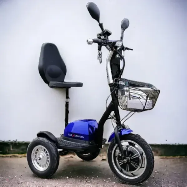 Електрическа триколка за ХУ | 500W, A2 Blue - bulpower