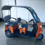 Електрическа Триколка с покрив MaxMotors 2000W ORANGE