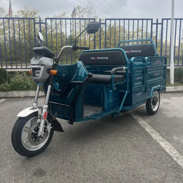Електрическа товарна триколка MaxMotors Go Pro, Blue, 2000w