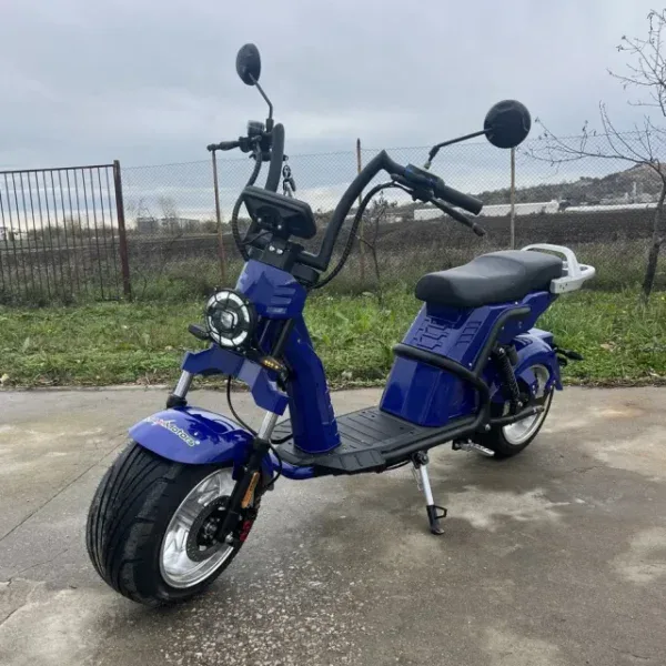 Електрически скутер | Двуместен, CP-9 Blue - Bulpower