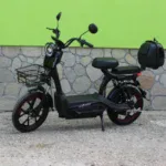 Електрически скутер | двуместен, 18″ гуми, 750W, Black - bp