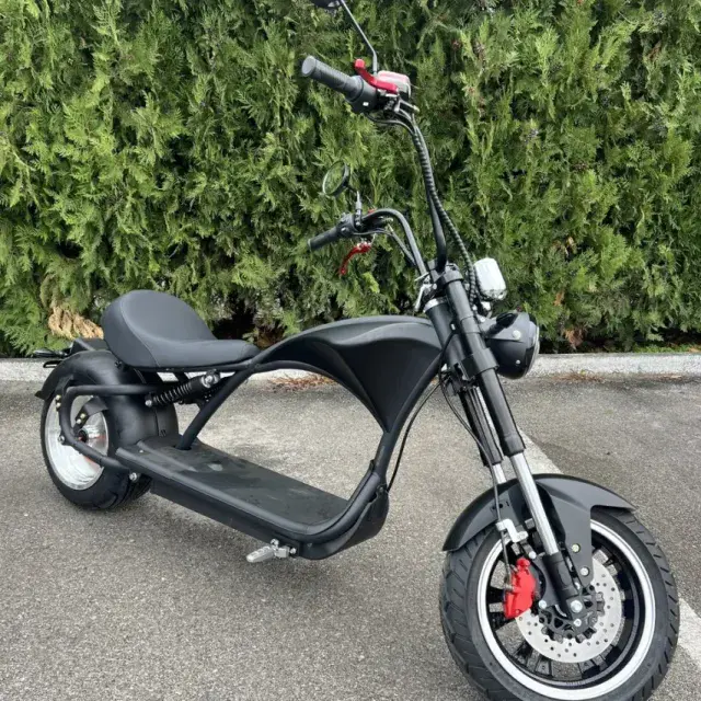 Електрически скутер | чопър, CP-4 Black Matt - bulpower