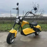 Електрически скутер - чопър | Harley Max Yellow - bulpower
