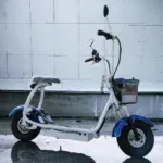 Електрически скутер LittleCity | White/Blue 1200W - bulpower