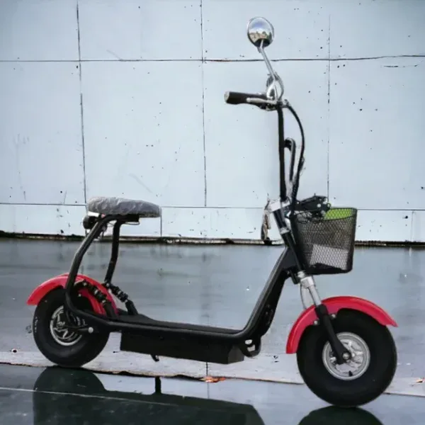 Електрически скутер | Harley, Red/Black, 1200W - bulpower