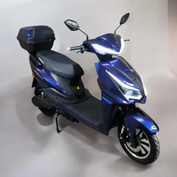 Електрически скутер 3000W Blue | Двуместен, мощен - Bulpower