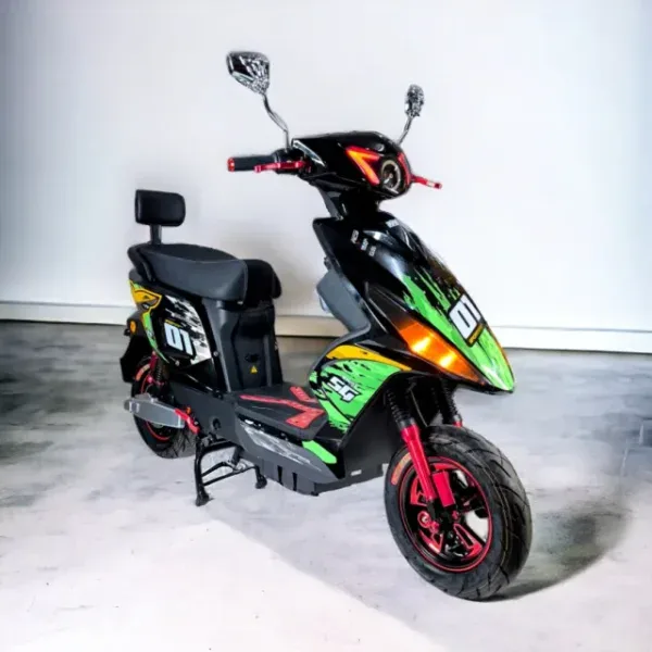 Eлектрически скутер MaxMotors Racing SG 3000W Black/Gray