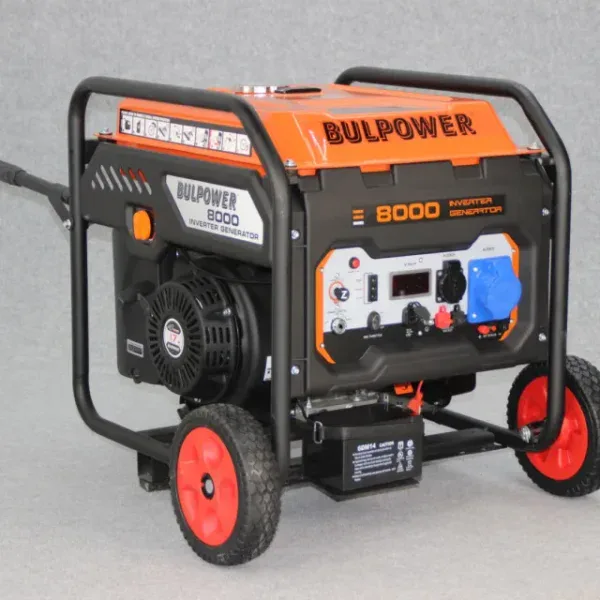 Генератор за ток инверторен Bulpower 7.5 kW 8000I ел. старт, монофазен