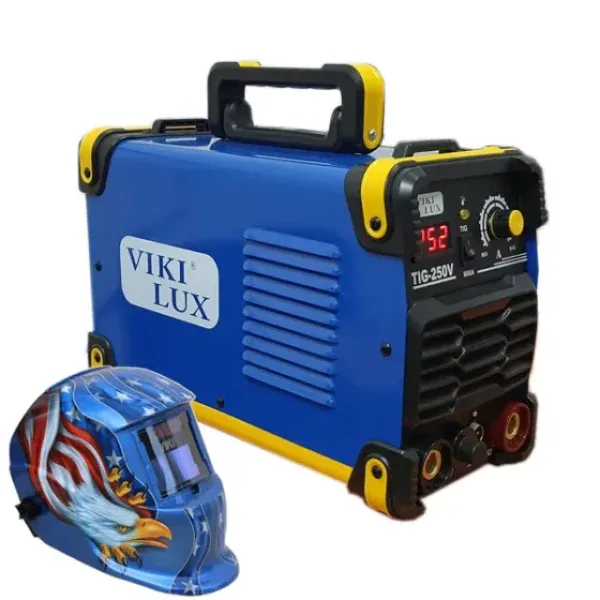 Инверторен Електрожен TIG MMA 250А Viki Lux Blue Професионален