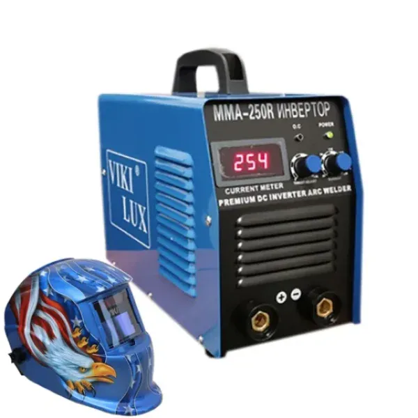 Инверторен Електрожен Viki Lux 250 R Blue С Дигитален Дисплей