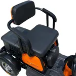 Електрическа триколка MaxMotors X1 1500W ORANGE триместна - Image 2