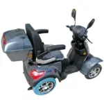 Електрическа четириколка MaxMotors 1500W - сива, подсилена, с мощни батерии - Image 2