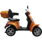 Електрическа четириколка MaxMotors 1500W - златиста, подсилена, с мощни батерии - Image 2