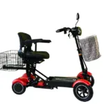 Електрическа сгъваема четириколка 750W MaxMotors red - Image 2
