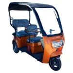 Електрическа Триколка с покрив MaxMotors 2000W ORANGE - Image 2