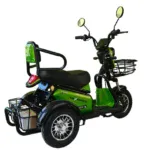 Електрическа триколка двуместна MaxMotors Pudding 1500W Green - Image 3