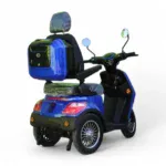 Електрическа триколка Maxmotors FM2 PRO 1800W синя перла - Image 3