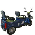 Електрическа триколка MaxMotors KARGO LUX двуместна BLUE - Image 3