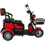 Електрическа триколка MaxMotors X1 триместна RED - Image 3