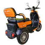 Електрическа триколка MaxMotors X2 ORANGE 1500W, триместна - Image 3