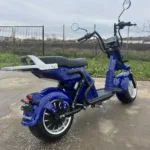 Електрически скутер двуместен MaxMotors CP-9 Blue - Image 3