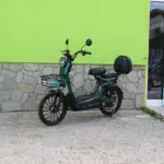 Електрически скутер MaxMotors - двуместен, 20″ гуми, 1200W, 60V/20Ah Green - Image 3