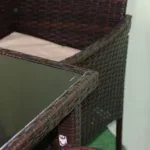 Ратанов комплект от четири фотьойла и маса. - Image 3