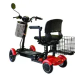 Електрическа сгъваема четириколка 750W MaxMotors red - Image 4