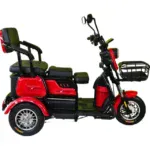Електрическа триколка MaxMotors X1 триместна RED - Image 4