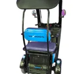 Електрическа триколка MaxMotors X3 BLUE 1500W триместна, с покрив - Image 4