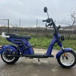 Електрически скутер двуместен MaxMotors CP-9 Blue - Image 4