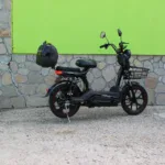 Електрически скутер MaxMotors - двуместен, 18″ гуми, 750W, 48V/20Ah Black - Image 4