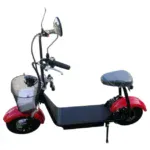 Електрически скутер Maxmotors Little City Red/Black Harley 1200W - Image 4