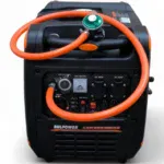 Генератор за ток на газ Bulpower 5.8 kW 7500iE монофазен инверторен - Image 4