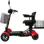 Електрическа сгъваема четириколка 750W MaxMotors red - Image 5