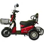 Електрическа триколка Двуместна MaxMotors Pudding 1500W RED - Image 5