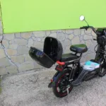 Електрически скутер MaxMotors - двуместен, 18″ гуми, 750W, 48V/20Ah Black - Image 5