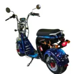Електрически скутер MaxMotors Harley 1500W Blue - Image 5