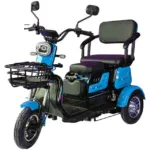 Електрическа триколка MaxMotors X1 1500W BLUE триместна - Image 6