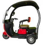 Електрическа триколка MaxMotors X3 Red 1500W триместна, с покрив - Image 6