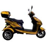 Електрическа триколка - скутер MaxMotors 1500W Gold - Image 6