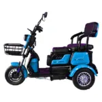 Електрическа триколка MaxMotors X1 1500W BLUE триместна - Image 7