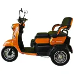 Електрическа триколка MaxMotors X2 ORANGE 1500W, триместна - Image 7